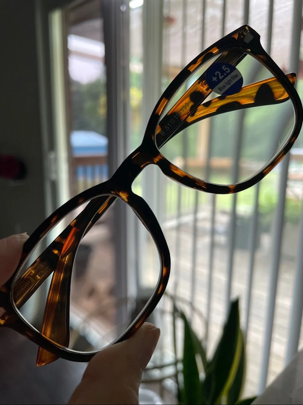 NEW 2.5 readers blue light lens amber & brown tortoiseshell soft bridge glasses